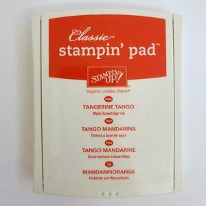 🎀SOLD🎀 Stampin Up! Classic Stampin' Pad - Tangerine Tango